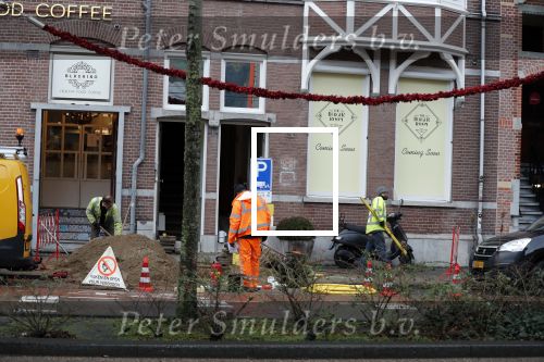Amsterdam 11 januari 2019
Het nieuwe restaurant van Gordon , the burger room wordt verbouwd.