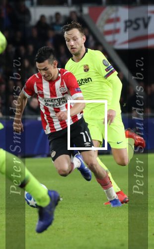 Eindhoven, 28 November 2018
Champions Leaguewedstrijd PSV-FC Barcelona, eindstand 1-2
Hirving Lozano
