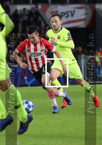 Eindhoven, 28 November 2018
Champions Leaguewedstrijd PSV-FC Barcelona, eindstand 1-2
Hirving Lozano