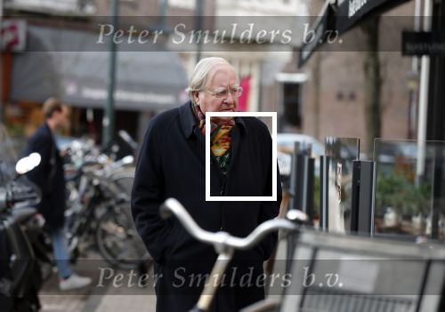 Amsterdam 19 januari 2019
Huub Oosterhuis doet boodschappen op de cornelis schuytstraat.