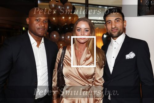 Amsterdam 24 januari 2019
25 jaar Talkies in het Okura Hotel. Inge de Bruijn  en Winston Bogarde