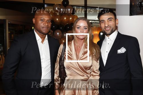 Amsterdam 24 januari 2019
25 jaar Talkies in het Okura Hotel. Inge de Bruijn  en Winston Bogarde
