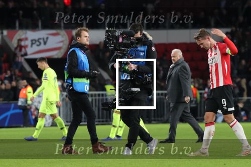 Eindhoven, 28 November 2018
Champions Leaguewedstrijd PSV-FC Barcelona, eindstand 1-2
Ivo Borkus en Luuk de Jong