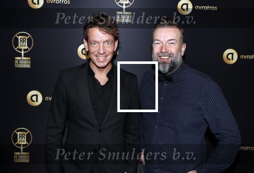 Hilversum 31 januari 2019
Uitreiking van de gouden radioring in theater Gooiland. Jeroen Kijk in de Vegte kwam met Jan Willem Roodbeen