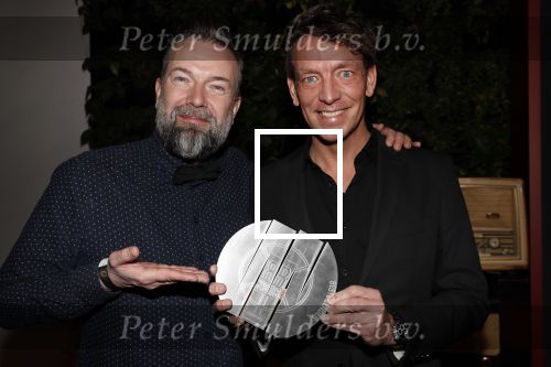 Hilversum 31 januari 2019
Uitreiking van de gouden radioring in theater Gooiland. Jeroen Kijk in de Vegte kwam met Jan Willem Roodbeen