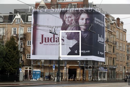 Amsterdam 11 januari 2019
Reclame Judas ( serie over Willem Holleeder)