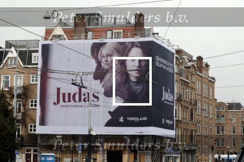 Amsterdam 11 januari 2019
Reclame Judas ( serie over Willem Holleeder)