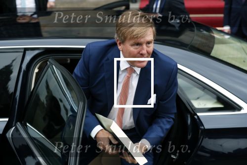 Amsterdam 15 januari 2019
Niieuwjaarsreceptie Koning Willem Alexander en koningin Maxima in paleis op de dam. Audi van Alexander