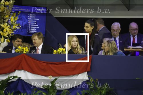 Amsterdam 27 januari 2019
Jumpin Amsterdam met de koninklijke gasten Koning Willem Alexander Prinses Amalia Prinses Irene Prinses Margarita haar man Tjalling ten Cate en hun dochters Julia en Paola.