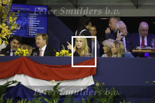 Amsterdam 27 januari 2019
Jumpin Amsterdam met de koninklijke gasten Koning Willem Alexander Prinses Amalia Prinses Irene Prinses Margarita haar man Tjalling ten Cate en hun dochters Julia en Paola.
