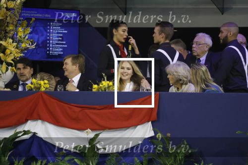Amsterdam 27 januari 2019
Jumpin Amsterdam met de koninklijke gasten Koning Willem Alexander Prinses Amalia Prinses Irene Prinses Margarita haar man Tjalling ten Cate en hun dochters Julia en Paola.