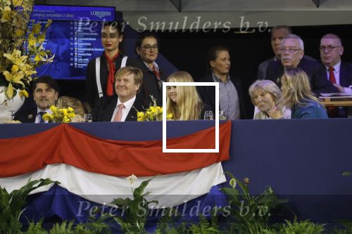 Amsterdam 27 januari 2019
Jumpin Amsterdam met de koninklijke gasten Koning Willem Alexander Prinses Amalia Prinses Irene Prinses Margarita haar man Tjalling ten Cate en hun dochters Julia en Paola.