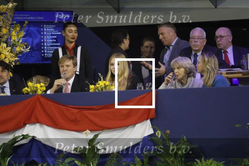 Amsterdam 27 januari 2019
Jumpin Amsterdam met de koninklijke gasten Koning Willem Alexander Prinses Amalia Prinses Irene Prinses Margarita haar man Tjalling ten Cate en hun dochters Julia en Paola.