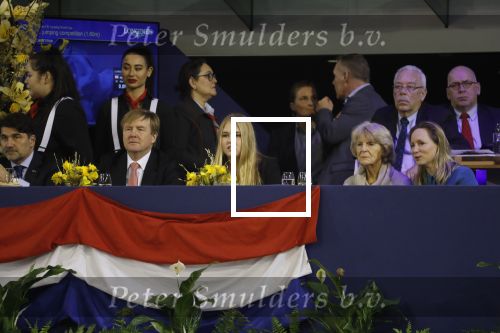 Amsterdam 27 januari 2019
Jumpin Amsterdam met de koninklijke gasten Koning Willem Alexander Prinses Amalia Prinses Irene Prinses Margarita haar man Tjalling ten Cate en hun dochters Julia en Paola.