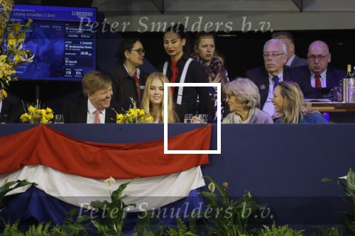 Amsterdam 27 januari 2019
Jumpin Amsterdam met de koninklijke gasten Koning Willem Alexander Prinses Amalia Prinses Irene Prinses Margarita haar man Tjalling ten Cate en hun dochters Julia en Paola.
