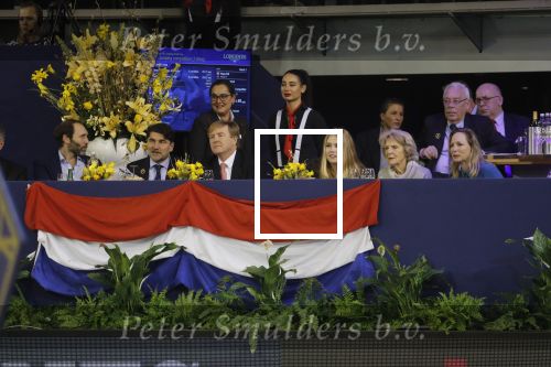 Amsterdam 27 januari 2019
Jumpin Amsterdam met de koninklijke gasten Koning Willem Alexander Prinses Amalia Prinses Irene Prinses Margarita haar man Tjalling ten Cate en hun dochters Julia en Paola.