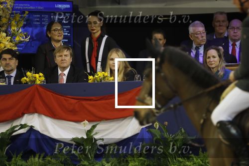 Amsterdam 27 januari 2019
Jumpin Amsterdam met de koninklijke gasten Koning Willem Alexander Prinses Amalia Prinses Irene Prinses Margarita haar man Tjalling ten Cate en hun dochters Julia en Paola.