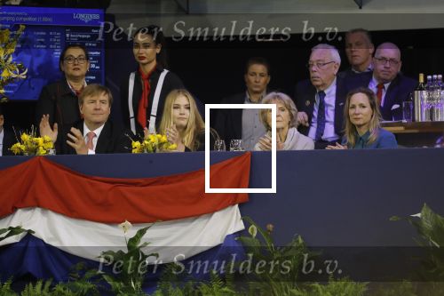 Amsterdam 27 januari 2019
Jumpin Amsterdam met de koninklijke gasten Koning Willem Alexander Prinses Amalia Prinses Irene Prinses Margarita haar man Tjalling ten Cate en hun dochters Julia en Paola.