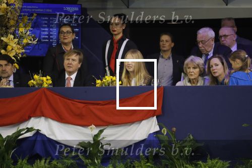 Amsterdam 27 januari 2019
Jumpin Amsterdam met de koninklijke gasten Koning Willem Alexander Prinses Amalia Prinses Irene Prinses Margarita haar man Tjalling ten Cate en hun dochters Julia en Paola.