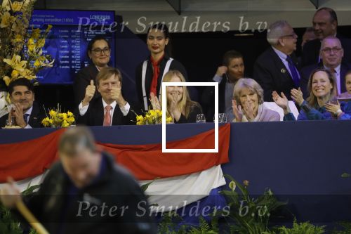 Amsterdam 27 januari 2019
Jumpin Amsterdam met de koninklijke gasten Koning Willem Alexander Prinses Amalia Prinses Irene Prinses Margarita haar man Tjalling ten Cate en hun dochters Julia en Paola.