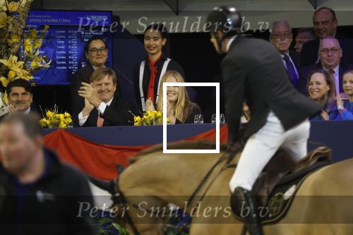 Amsterdam 27 januari 2019
Jumpin Amsterdam met de koninklijke gasten Koning Willem Alexander Prinses Amalia Prinses Irene Prinses Margarita haar man Tjalling ten Cate en hun dochters Julia en Paola.