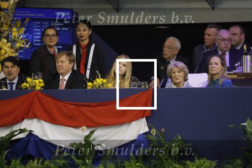 Amsterdam 27 januari 2019
Jumpin Amsterdam met de koninklijke gasten Koning Willem Alexander Prinses Amalia Prinses Irene Prinses Margarita haar man Tjalling ten Cate en hun dochters Julia en Paola.
