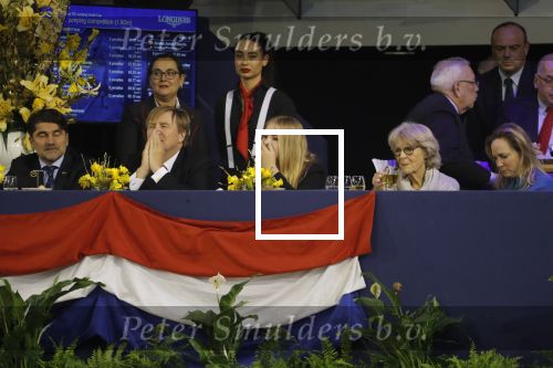 Amsterdam 27 januari 2019
Jumpin Amsterdam met de koninklijke gasten Koning Willem Alexander Prinses Amalia Prinses Irene Prinses Margarita haar man Tjalling ten Cate en hun dochters Julia en Paola.