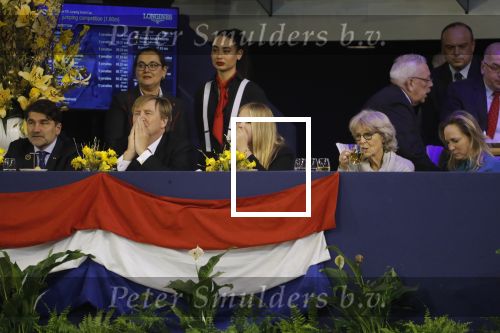 Amsterdam 27 januari 2019
Jumpin Amsterdam met de koninklijke gasten Koning Willem Alexander Prinses Amalia Prinses Irene Prinses Margarita haar man Tjalling ten Cate en hun dochters Julia en Paola.