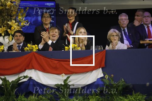 Amsterdam 27 januari 2019
Jumpin Amsterdam met de koninklijke gasten Koning Willem Alexander Prinses Amalia Prinses Irene Prinses Margarita haar man Tjalling ten Cate en hun dochters Julia en Paola.