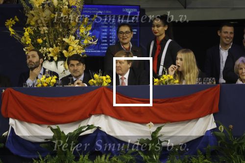 Amsterdam 27 januari 2019
Jumpin Amsterdam met de koninklijke gasten Koning Willem Alexander Prinses Amalia Prinses Irene Prinses Margarita haar man Tjalling ten Cate en hun dochters Julia en Paola.