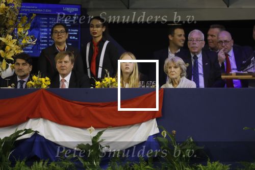 Amsterdam 27 januari 2019
Jumpin Amsterdam met de koninklijke gasten Koning Willem Alexander Prinses Amalia Prinses Irene Prinses Margarita haar man Tjalling ten Cate en hun dochters Julia en Paola.