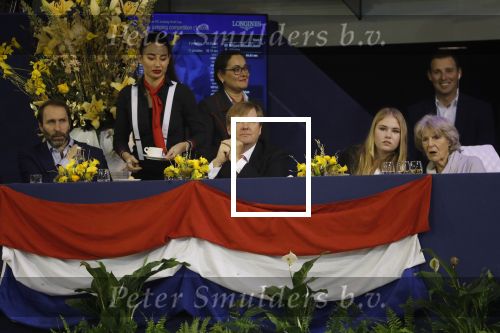 Amsterdam 27 januari 2019
Jumpin Amsterdam met de koninklijke gasten Koning Willem Alexander Prinses Amalia Prinses Irene Prinses Margarita haar man Tjalling ten Cate en hun dochters Julia en Paola.