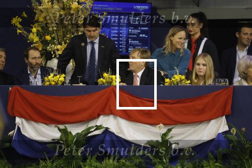 Amsterdam 27 januari 2019
Jumpin Amsterdam met de koninklijke gasten Koning Willem Alexander Prinses Amalia Prinses Irene Prinses Margarita haar man Tjalling ten Cate en hun dochters Julia en Paola.