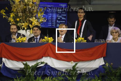 Amsterdam 27 januari 2019
Jumpin Amsterdam met de koninklijke gasten Koning Willem Alexander Prinses Amalia Prinses Irene Prinses Margarita haar man Tjalling ten Cate en hun dochters Julia en Paola.