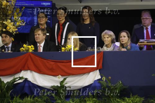 Amsterdam 27 januari 2019
Jumpin Amsterdam met de koninklijke gasten Koning Willem Alexander Prinses Amalia Prinses Irene Prinses Margarita haar man Tjalling ten Cate en hun dochters Julia en Paola.
