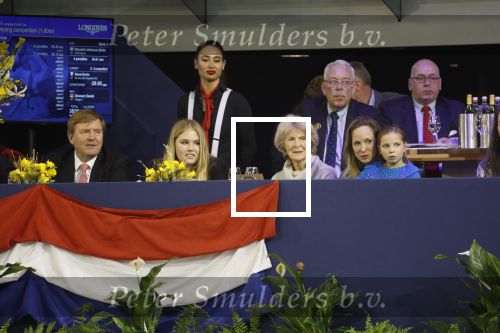 Amsterdam 27 januari 2019
Jumpin Amsterdam met de koninklijke gasten Koning Willem Alexander Prinses Amalia Prinses Irene Prinses Margarita haar man Tjalling ten Cate en hun dochters Julia en Paola.