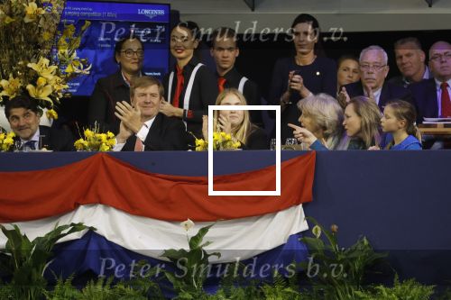 Amsterdam 27 januari 2019
Jumpin Amsterdam met de koninklijke gasten Koning Willem Alexander Prinses Amalia Prinses Irene Prinses Margarita haar man Tjalling ten Cate en hun dochters Julia en Paola.