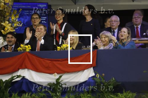 Amsterdam 27 januari 2019
Jumpin Amsterdam met de koninklijke gasten Koning Willem Alexander Prinses Amalia Prinses Irene Prinses Margarita haar man Tjalling ten Cate en hun dochters Julia en Paola.