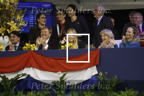 Amsterdam 27 januari 2019
Jumpin Amsterdam met de koninklijke gasten Koning Willem Alexander Prinses Amalia Prinses Irene Prinses Margarita haar man Tjalling ten Cate en hun dochters Julia en Paola.