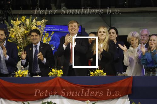 Amsterdam 27 januari 2019
Jumpin Amsterdam met de koninklijke gasten Koning Willem Alexander Prinses Amalia Prinses Irene Prinses Margarita haar man Tjalling ten Cate en hun dochters Julia en Paola.