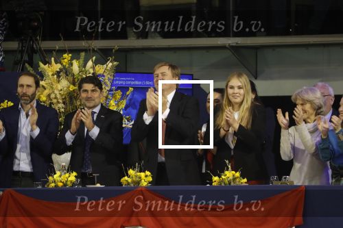 Amsterdam 27 januari 2019
Jumpin Amsterdam met de koninklijke gasten Koning Willem Alexander Prinses Amalia Prinses Irene Prinses Margarita haar man Tjalling ten Cate en hun dochters Julia en Paola.