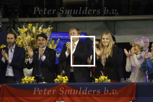 Amsterdam 27 januari 2019
Jumpin Amsterdam met de koninklijke gasten Koning Willem Alexander Prinses Amalia Prinses Irene Prinses Margarita haar man Tjalling ten Cate en hun dochters Julia en Paola.