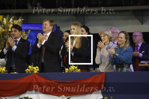 Amsterdam 27 januari 2019
Jumpin Amsterdam met de koninklijke gasten Koning Willem Alexander Prinses Amalia Prinses Irene Prinses Margarita haar man Tjalling ten Cate en hun dochters Julia en Paola.