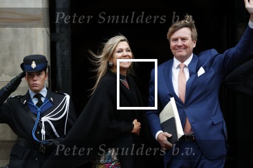 Amsterdam 15 januari 2019
Niieuwjaarsreceptie Koning Willem Alexander en koningin Maxima in paleis op de dam. Audi van Alexander