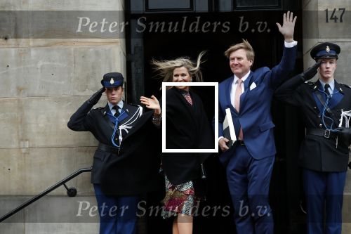 Amsterdam 15 januari 2019
Niieuwjaarsreceptie Koning Willem Alexander en koningin Maxima in paleis op de dam. Audi van Alexander