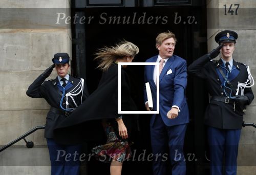 Amsterdam 15 januari 2019
Niieuwjaarsreceptie Koning Willem Alexander en koningin Maxima in paleis op de dam. Audi van Alexander