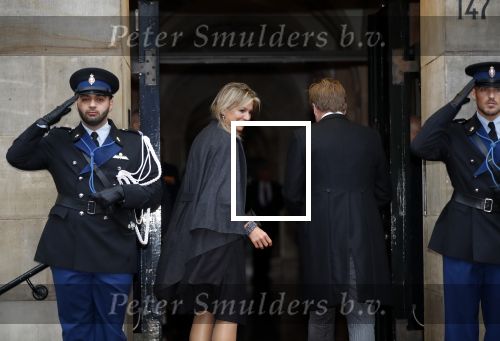 Amsterdam 16 januari 2019
Koning Willem Alexander en Koningin Maxima arriveren bij het koninklijk paleis voor de 2e dag van de nieuwjaarsreceptie