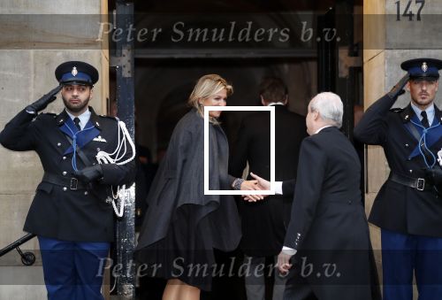Amsterdam 16 januari 2019
Koning Willem Alexander en Koningin Maxima arriveren bij het koninklijk paleis voor de 2e dag van de nieuwjaarsreceptie