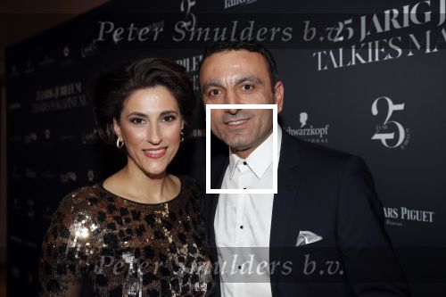 Amsterdam 24 januari 2019
25 jaar Talkies in het Okura Hotel. Kristina Bozilovic met haar man Tamar
