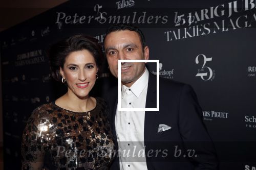 Amsterdam 24 januari 2019
25 jaar Talkies in het Okura Hotel. Kristina Bozilovic met haar man Tamar